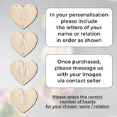 Personalised Mother's Day Custom Hanging Wall Heart